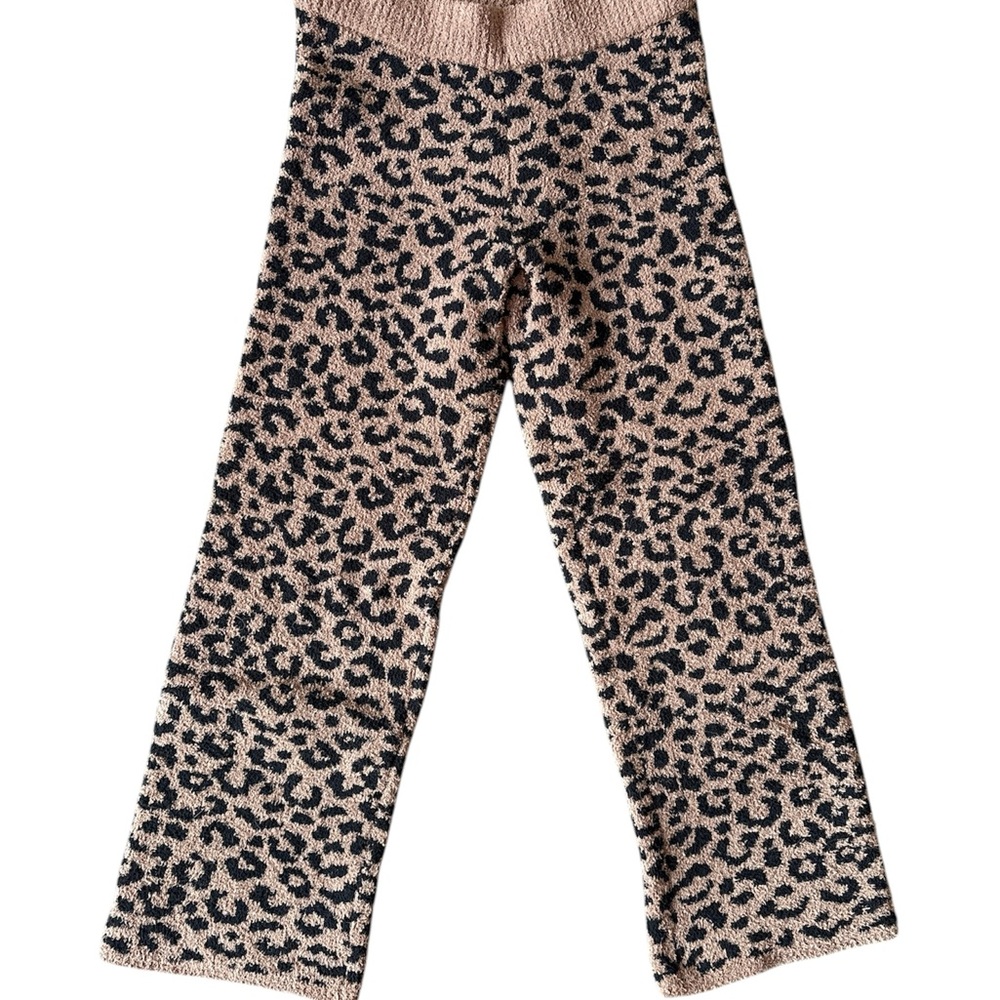 Cozy Leopard Print Pajama Pants